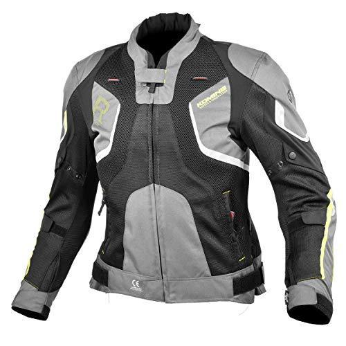 コミネ(KOMINE) バイク用 Rスペックメッシュジャケット ガンメタル