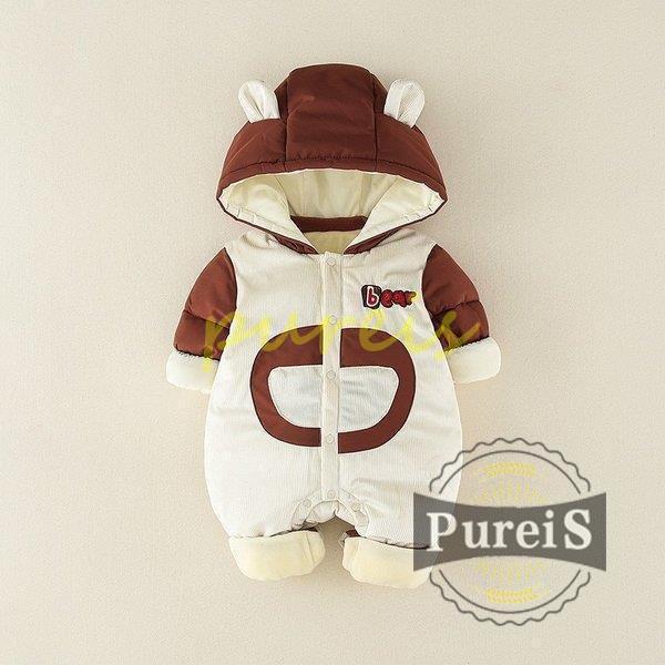 海外輸入 カバーオール 新生児 冬 可愛い ロンパース ベビー 長袖 厚手 ベビー服 安い 赤ちゃん 出産祝い 前開き お出かけ 誕生日 超目玉 Turningheadskennel Com