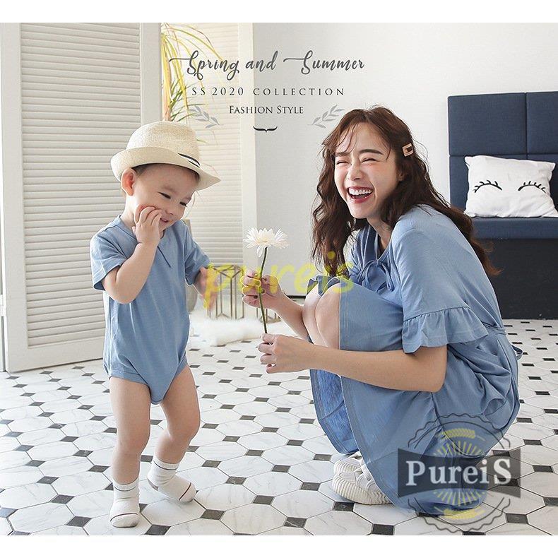 マタニティ ワンピース ママ ベビー服 赤ちゃん 親子お揃い 授乳服 半袖 2点セット 新生児 出産祝い 産前産後 妊婦服 夏ワンピ パジャマ 授乳口付き Jiangs0112 Ycqzz39 プレイスストア 通販 Yahoo ショッピング