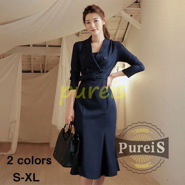 卒業式 服 母 スーツ ワンピーススーツ ワンピース 母親 入学式 ママ 入園式 上品 50代 40代ファッション 長袖ロングワンピース 大人気新作