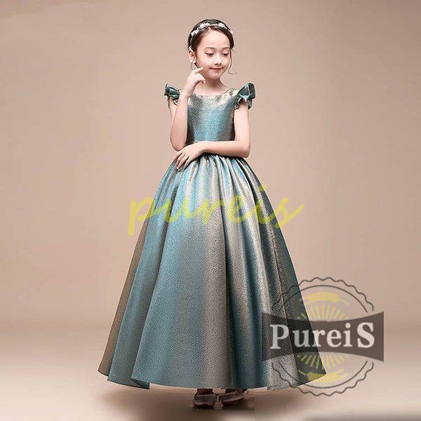 超新作 ジュニアドレス フラワーガール 子供ドレス ロングドレス 子供服 結婚式 フォーマル ワンピース ジュニア キッズ 高級豪華ドレス 子どもドレス 結婚式 発表会 セレモニードレス サイズ 160 Binghamtonhots Com