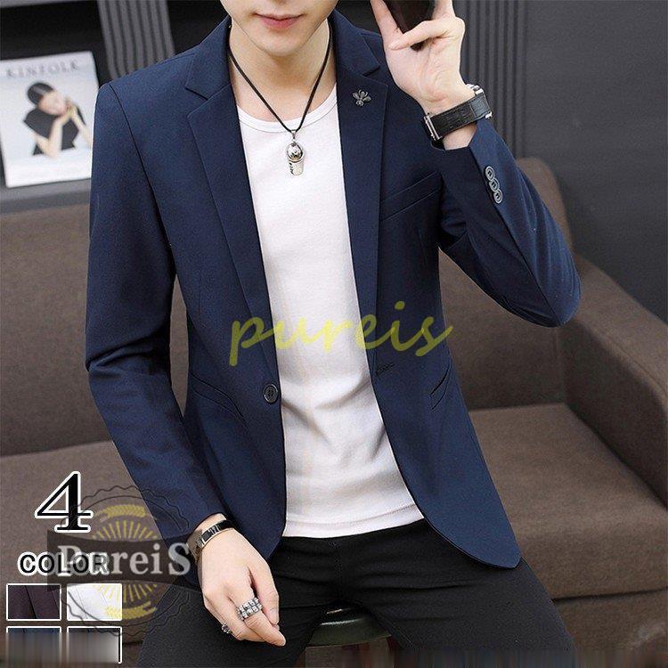 テーラードジャケット メンズ ビジネス カジュアルジャケット フォーマル 紳士用 通勤 スーツトップス 春夏 21 父の日 Kan09 Nz34 プレイスストア 通販 Yahoo ショッピング