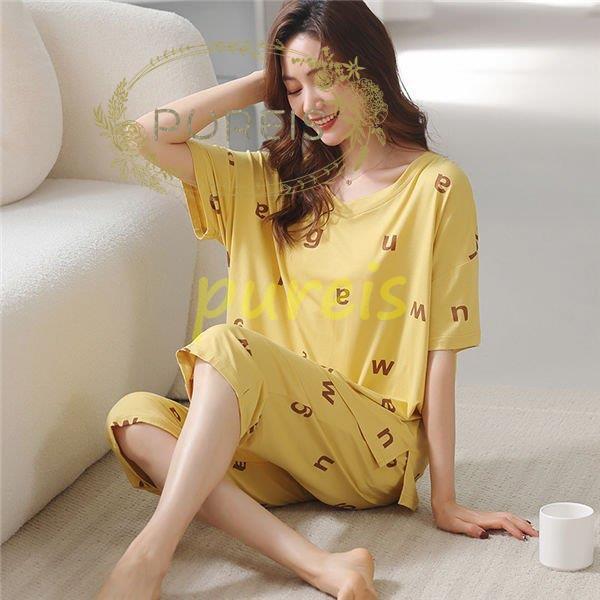 パジャマ レディース ルームウェア 上下セット 薄手 半袖 トップス ズボン 部屋着 コットン ホテル 春夏秋用 可愛い パジャマ Rzedgp2bo5 Colegiocardenalsancha Edu Co