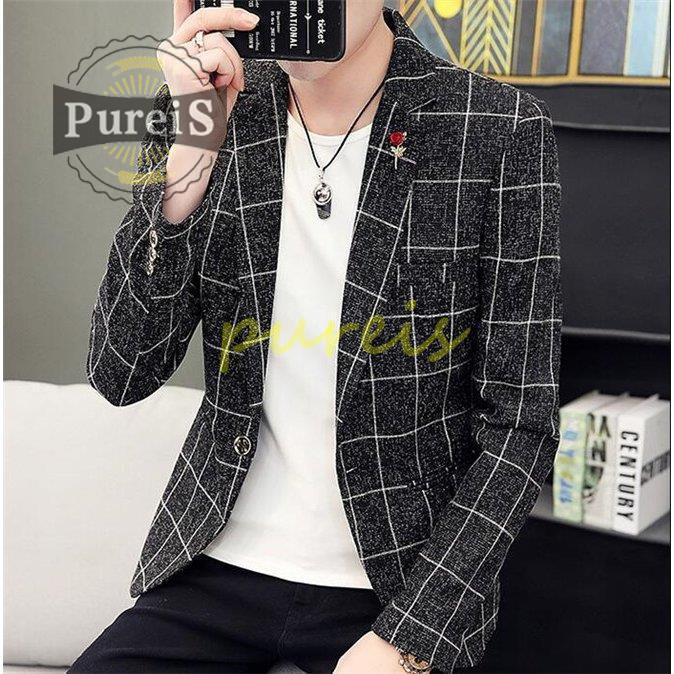 テーラードジャケット メンズ ジャケット ラシャ ブレザー 秋服 冬 テーラード 秋 紳士服 スリム チェック柄 ホスト Rei0916 Aki1274 プレイスストア 通販 Yahoo ショッピング