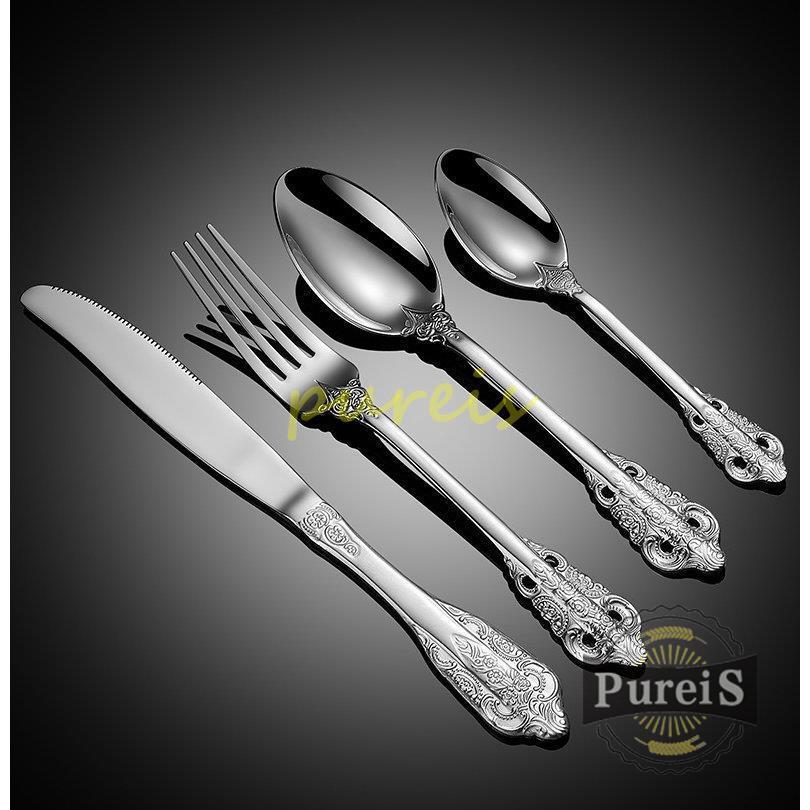 カトラリー カトラリーセット おしゃれ 79 Off ステンレス 北欧 ゴールド スプーン フォーク シルバーモダン ナイフ デザートスプーン