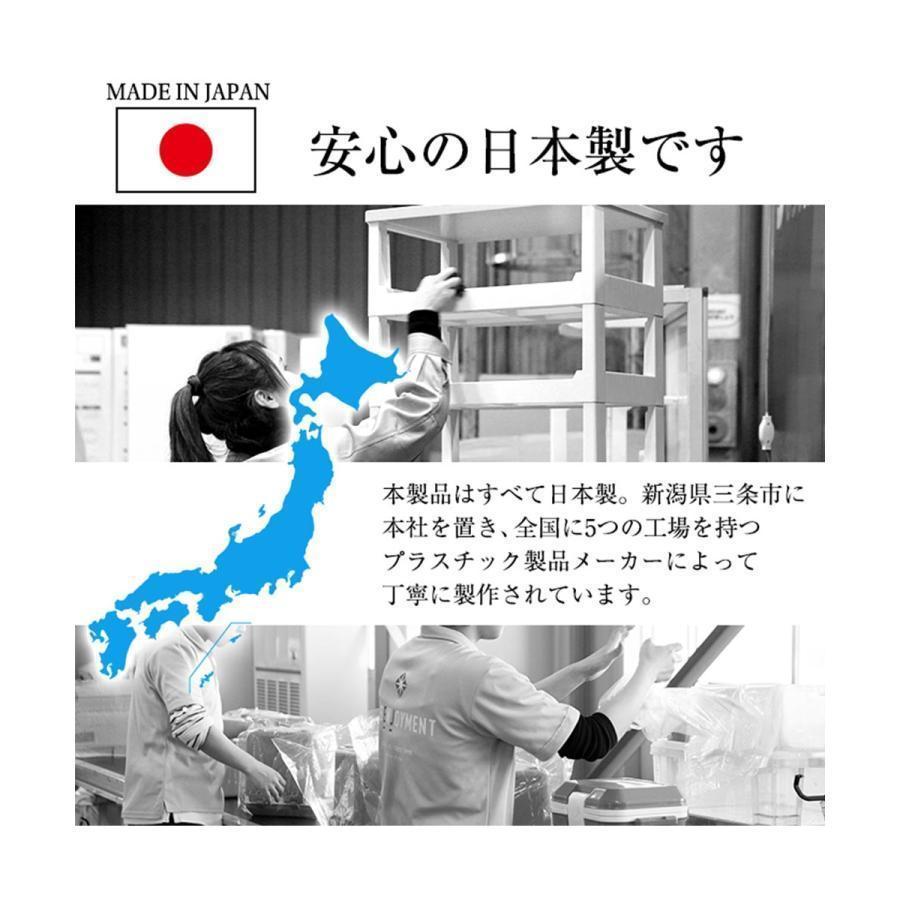 (同色4個セット) 収納ケース 収納ボックス 衣装ケース プラスチック収納 衣類収納 押入れ収納 収納チェスト（ストラ クローゼット用 M） 奥行53cm 高さ22cmの画像