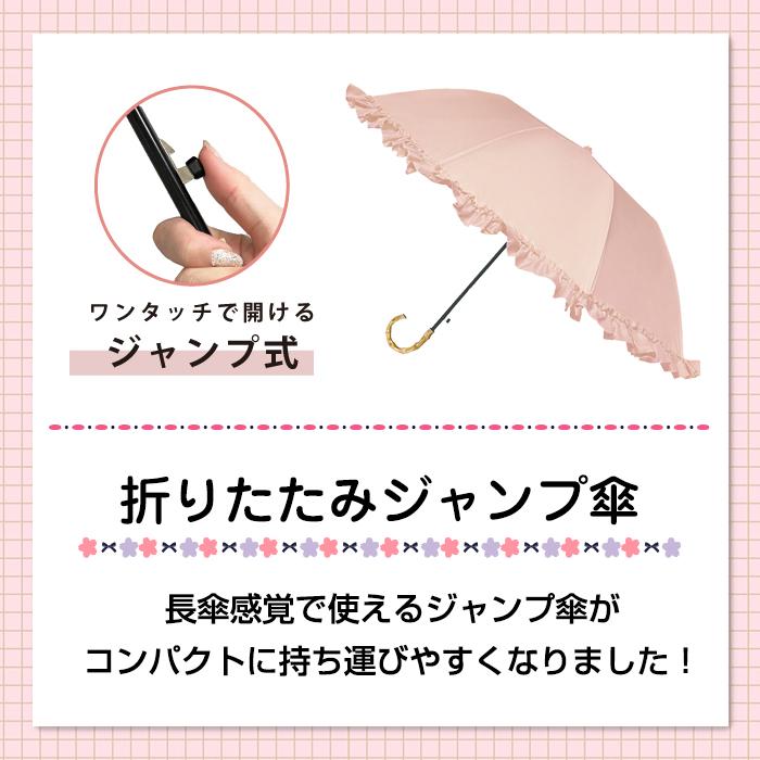 pink trick（ピンクトリック） 日傘 折りたたみ傘 完全遮光 遮光100