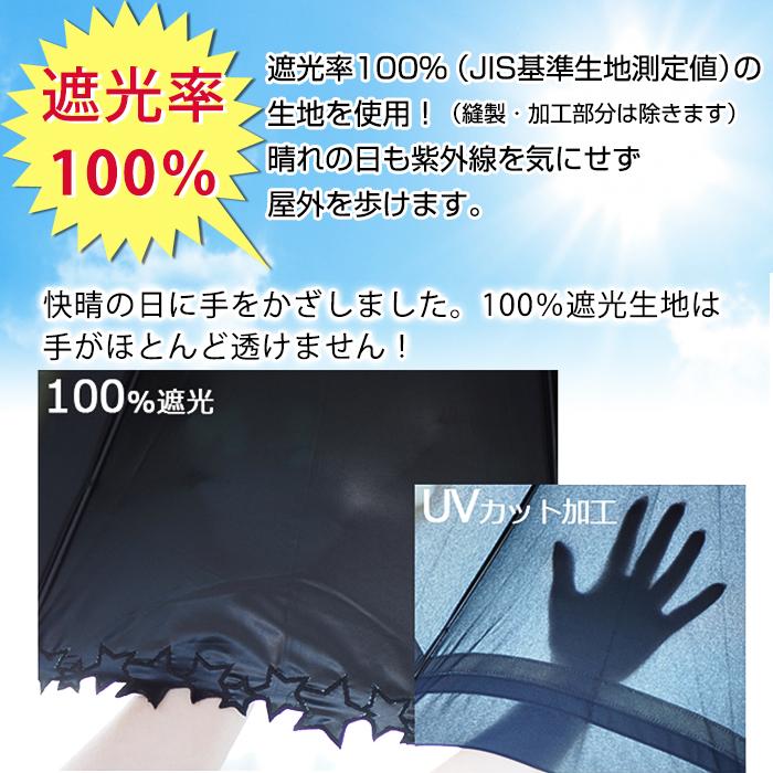 日傘 折りたたみ傘 完全遮光 遮光100 晴雨兼用 全11色 フリル かわいい おしゃれ 自動開閉 軽量 レディース コンパクト UVカット 紫外線 暑さ対策｜purekuma｜16