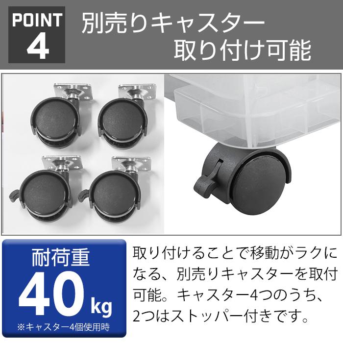 収納ケース 工具箱 引出し収納 コンテナボックス 引出しコンテナ ロックストッカー #45(同色8個セット)LS-45 収納コンテナ 日本製の画像