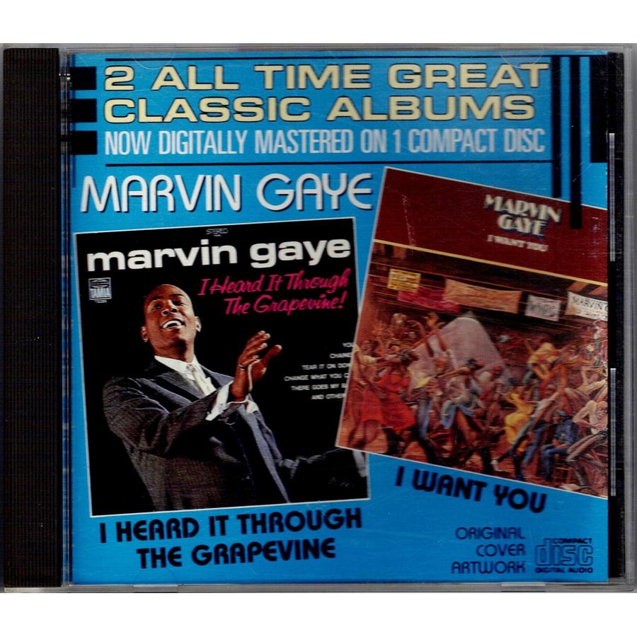 名盤2in1 マーヴィン・ゲイMarvin Gaye 輸入盤CD『I Heard It Through