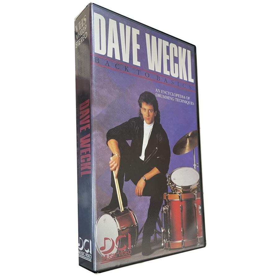 DRUM◇海外人気ドラム教則◇Dave Weckl VHS『BACK TO BASICS』DCI公式