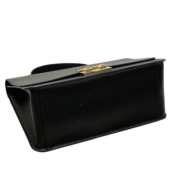S221　FURLA 　フルラ　レザーハンドバッグ　ブラック FURLA（フルラ） バッグ レディース FURLA 2WAY ハンドバッグ