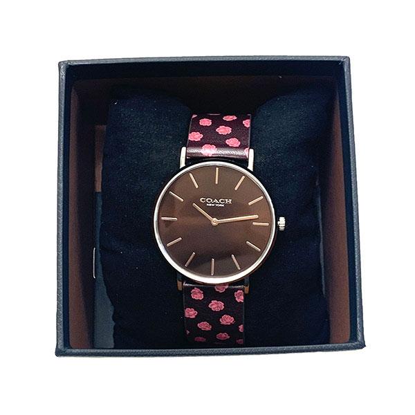 コーチ Coach 腕時計 腕時計 レディース アウトレット ステンレス レザー シグネチャー ラグジュアリー ウォッチ ブラウン コーチ 0616 Purely Shop 通販 Yahoo ショッピング