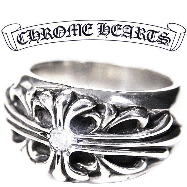 クロムハーツ　フローラルクロスリング　24号 CHROME HEARTS（クロムハーツ） 送料無料 新品正規品 フローラル