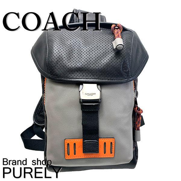 コーチ バッグ メンズ 全品ポイント2倍 COACH ショルダーバッグ カラーブロック レザー レンジャー ミニ パック スリングパック