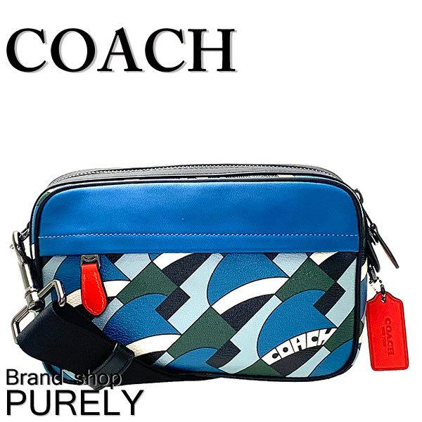 信頼 コーチ バッグ メンズ 全品ポイント2倍 Coach ショルダーバッグ ブリッジ プリント グラハム クロスボディー 1976 Qbn2w ブルージェイ 数量限定 特売 Aleefsurgical Com