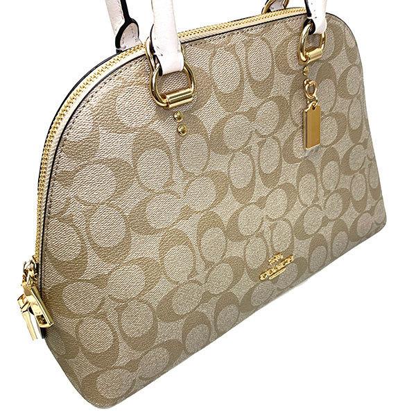 コーチ COACH シグネチャー ケイティ サッチェル 2558 バッグ ハンドバッグ ショルダーバッグ レディース 送料無料 【中古】【あす楽】 COACH - コーチ COACH シグネチャー ケイティ サッチェル 2558 バッグ