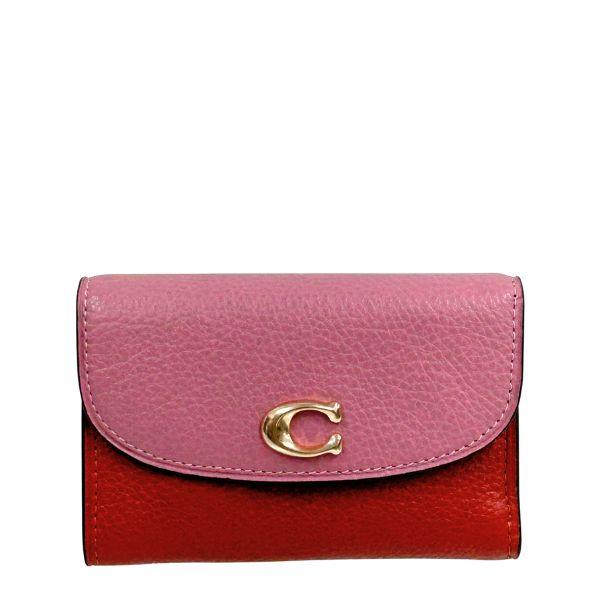 COACH（コーチ） 国内発送 財布 レディース 折り財布 カラーブロック