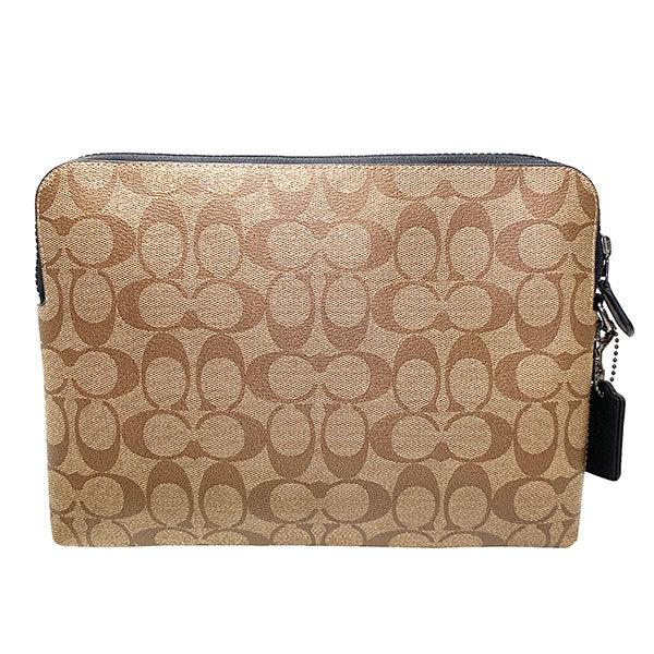 COACH（コーチ） 国内発送 ポーチ メンズ セカンドバッグ シグネチャー