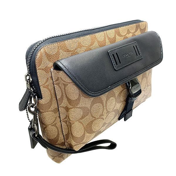 COACH（コーチ） 国内発送 ポーチ メンズ セカンドバッグ シグネチャー