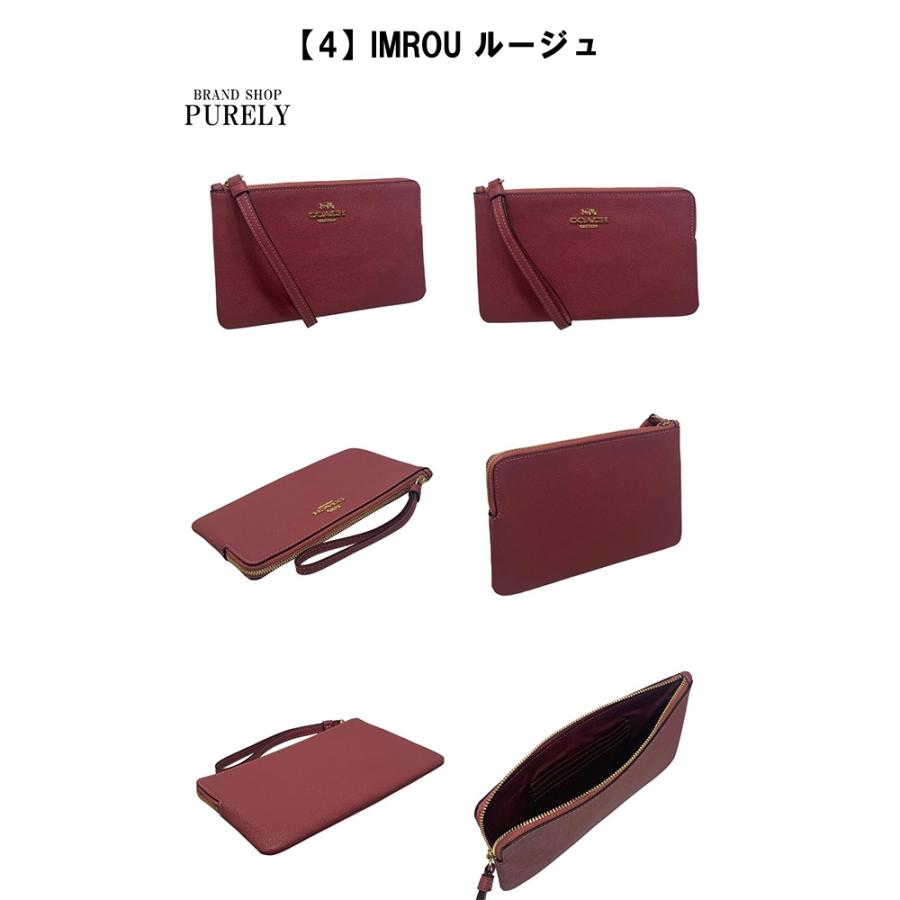 COACH コーチ ポーチ レディース 小物入れ レザー ラージ COACH コーチ ポーチ レディース 小物入れ レザー ラージ