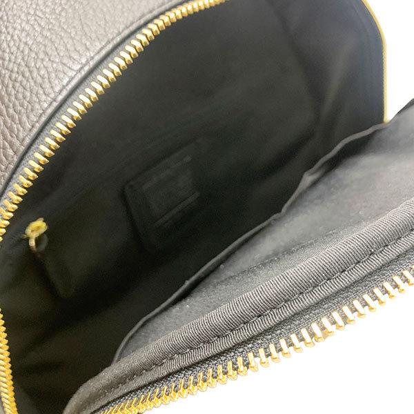 【極美品】コーチ オールレザー リュック バックパック ブラック USA製 COACH オールドコーチ レザー リュック バックパック 本革