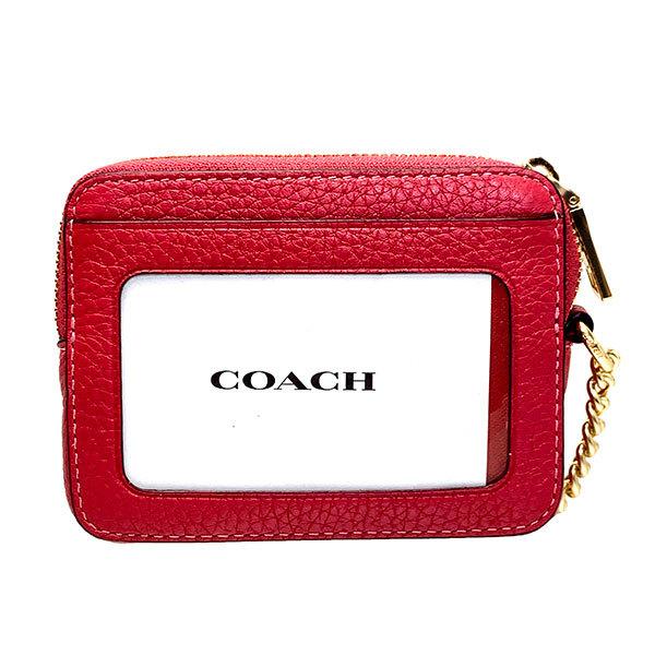 COACH（コーチ） 国内発送 財布 レディース コインケース ペブルド 