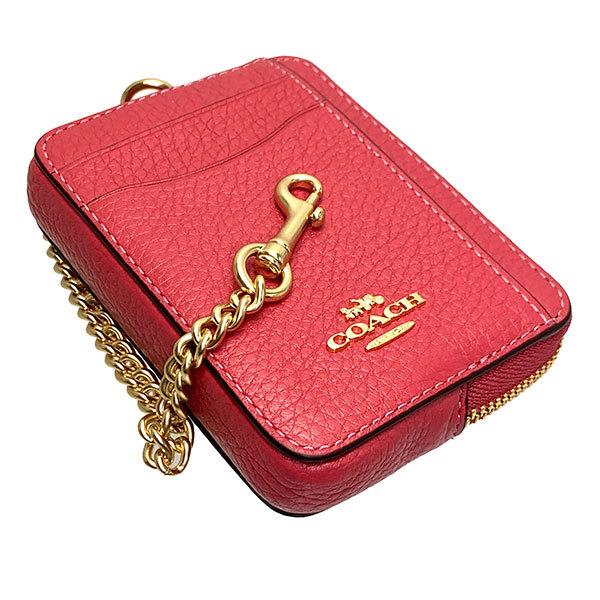 COACH（コーチ） 国内発送 財布 レディース コインケース ペブルド 