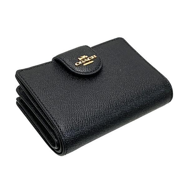 COACH（コーチ） 国内発送 財布 レディース 折り財布 クロスグレイン