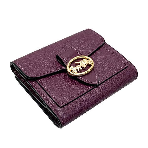 【美品】コーチ/ジョージー スモールウォレット6654 COACH（コーチ） 国内発送 財布 レディース 折り財布 レザー