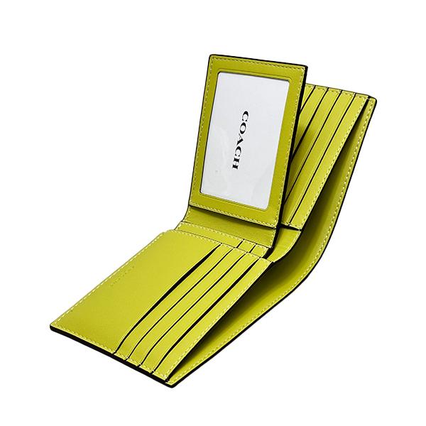 新品☆COACH コーチ　折り財布　ライトカーキ シグネチャー 折り財布 COACH コーチ 財布 レディース 2つ折り 折財布 アウトレット