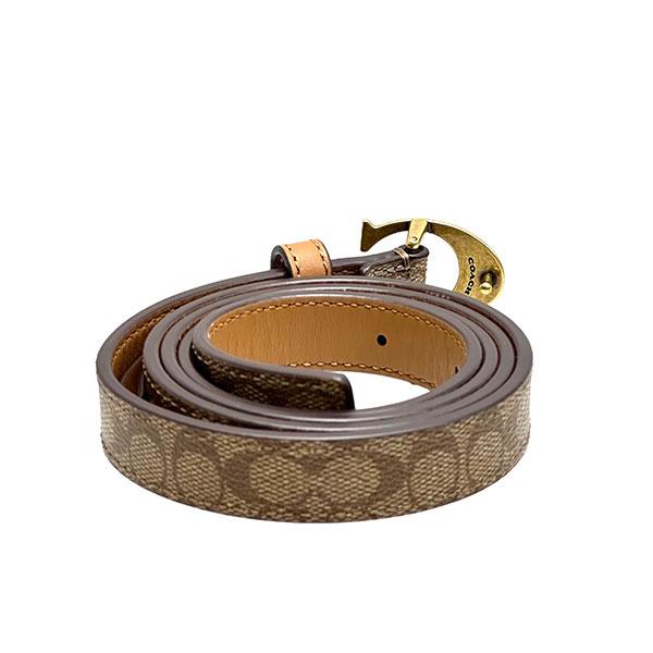 COACH コーチ ベルト レディース 18MM シグネチャー バックル M COACH コーチ ベルト レディース 18MM シグネチャー バックル M