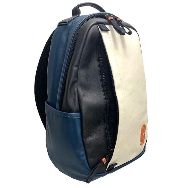 COACH コーチ バッグ メンズ リュックサック カラーブロック レザー 