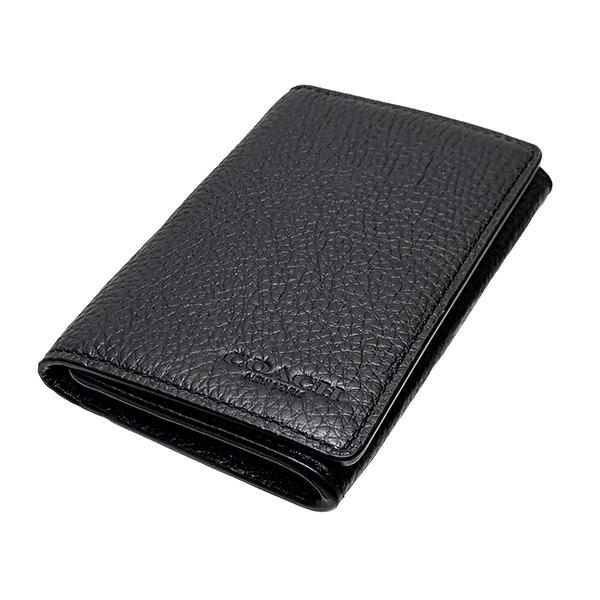 コーチ カードケース メンズ 全品ポイント5倍 Coach 名刺入れ レザー ビジネス カード ケース Qb Bk ブラック Qbbk 0303 Purely Shop 通販 Yahoo ショッピング