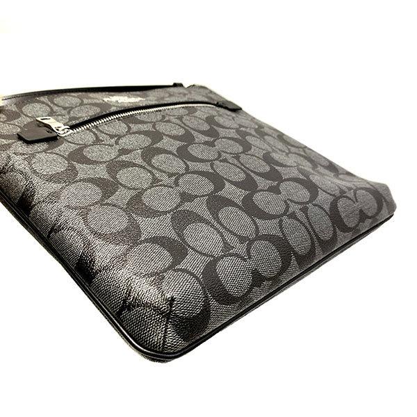 正規品 コーチ COACH ショルダーバッグ シグネチャー サコッシュ グレー COACH（コーチ） 国内発送 バッグ メンズ ショルダーバッグ