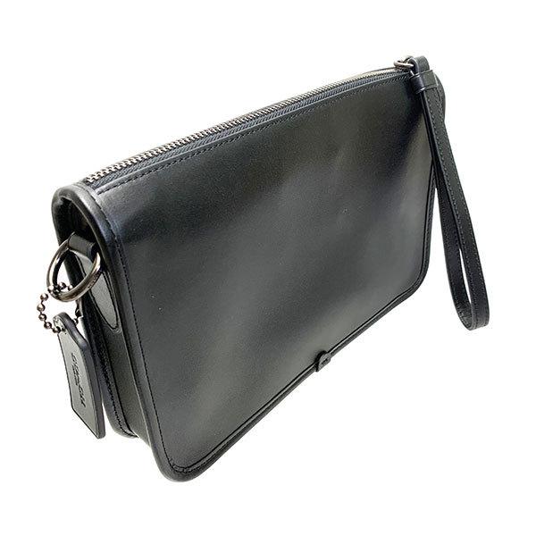 coach ショルダーバッグ ヘリテージ　黒 COACH ショルダーバッグ ヘリテージ シグネチャー PVC 斜め掛け