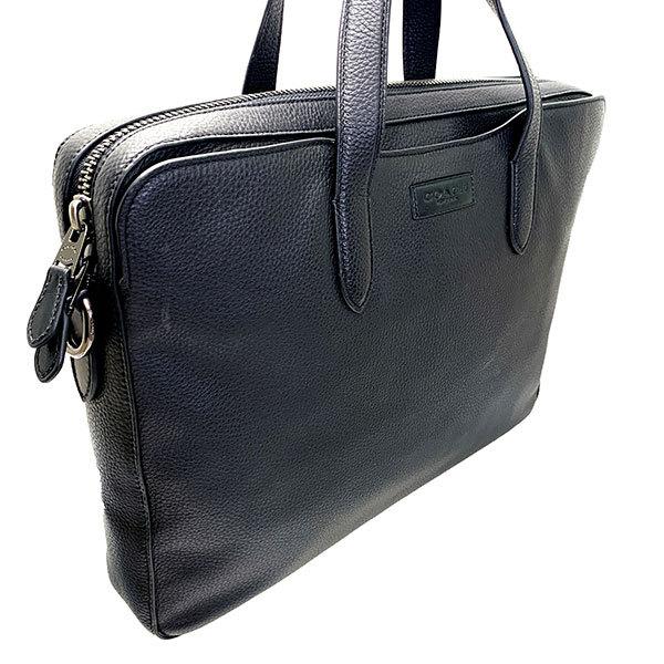 未使用 COACH メンズ レザーブリーフケース 71733 QB/BK 未使用 COACH メンズ レザーブリーフケース 71733 QB/BK 未使用