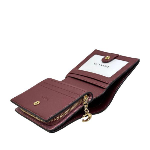 COACH（コーチ） 国内発送 財布 レディース 折り財布 ペブルド レザー