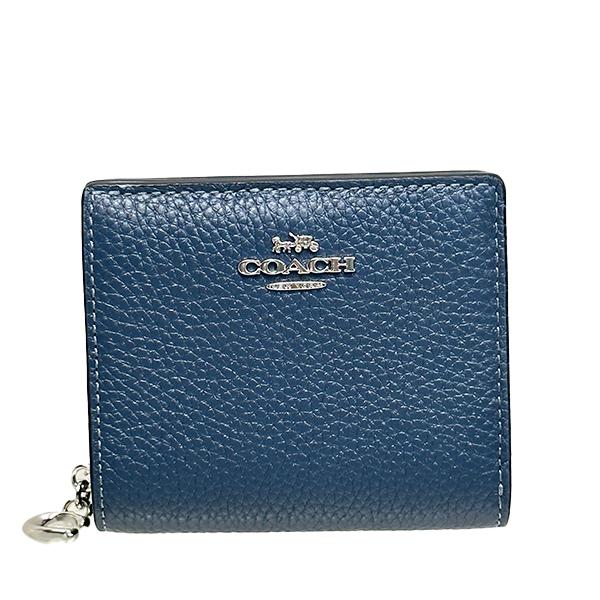 COACH　コーチ　折り財布　スナップウォレット　正規品 COACH 国内発送 コーチ 財布 レディース 折り財布 デニム