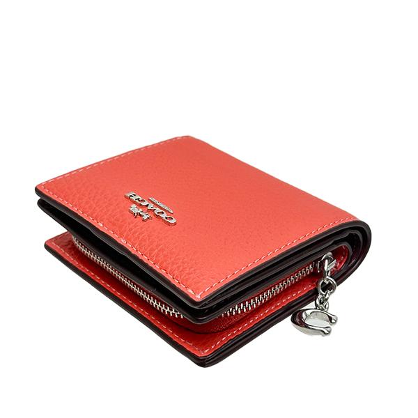 COACH 財布 COACH（コーチ） 国内発送 財布 レディース 折り財布 ペブルド レザー