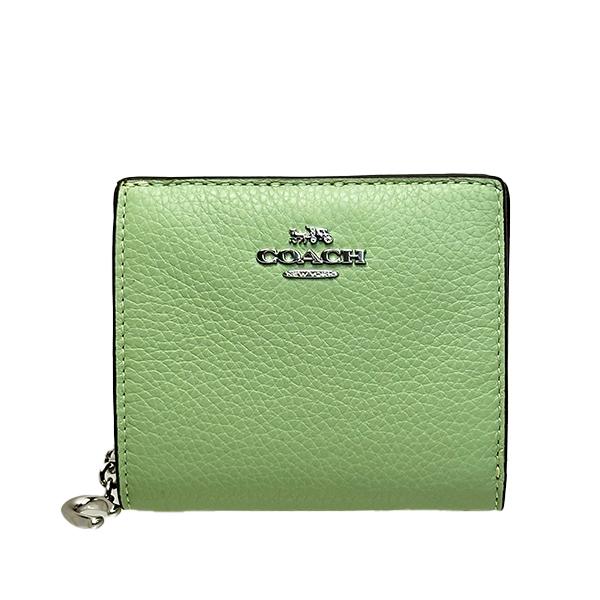 COACH（コーチ） 国内発送 財布 レディース 折り財布 ペブルド レザー