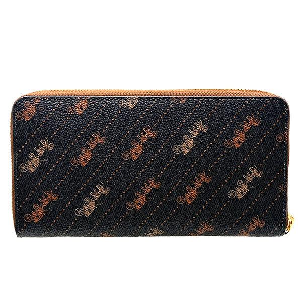 コーチ 財布 レディース COACH 長財布 ホース アンド キャリッジ 