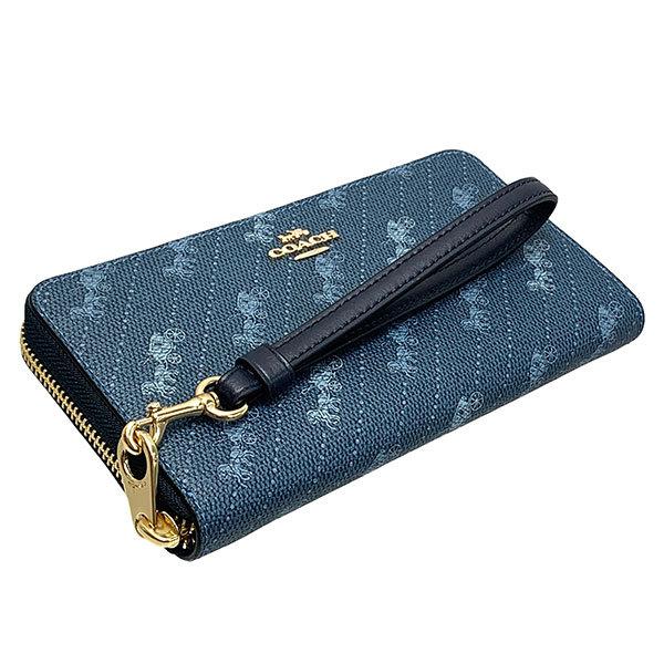 COACH（コーチ） 国内発送 財布 レディース 長財布 ホース アンド