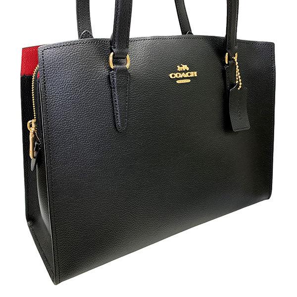 ✨極美品✨COACH 黒 レザー トートショルダーバック通勤 C4078 COACH（コーチ） 国内発送 バッグ レディース トートバッグ レザー
