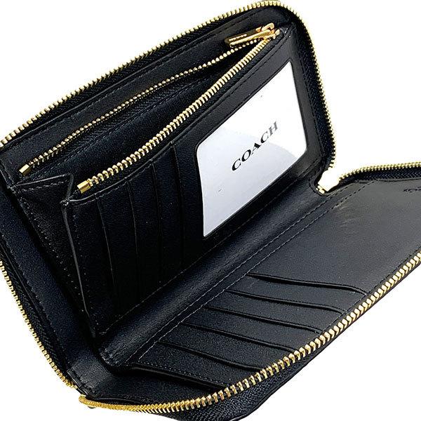 【新品】コーチ COACH 財布 レディース 4124-imblk COACH（コーチ） 国内発送 財布 レディース 折り財布 ペブルド レザー