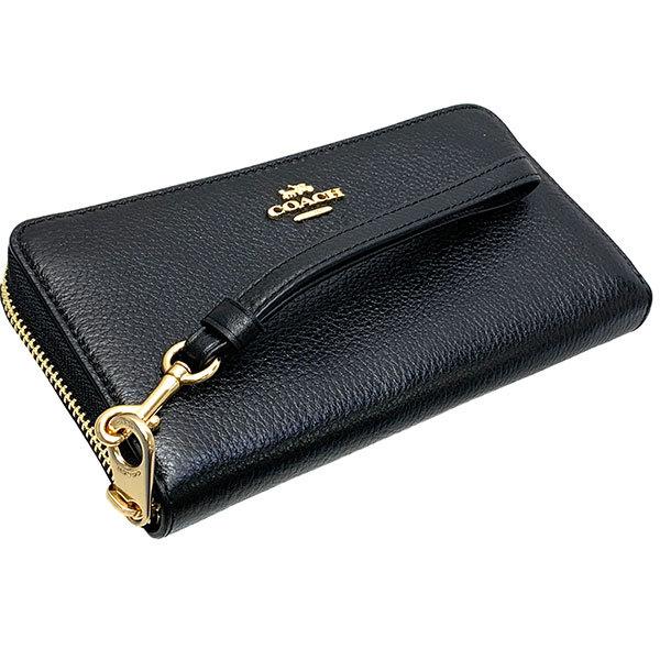 COACH（コーチ） 国内発送 財布 レディース 長財布 ペブルド レザー