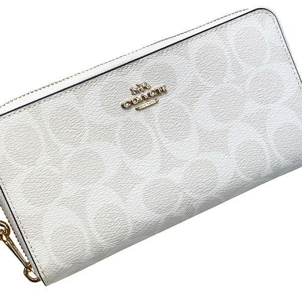 COACH 長財布 ホワイト C4452 COACH 長財布 ホワイト C4452 新品未使用 - メルカリ
