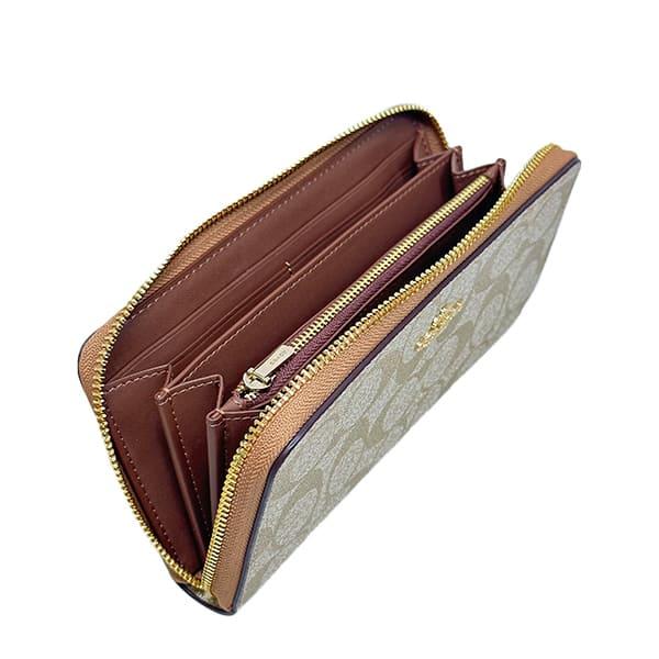 COACH（コーチ） 国内発送 財布 レディース 長財布 シグネチャー