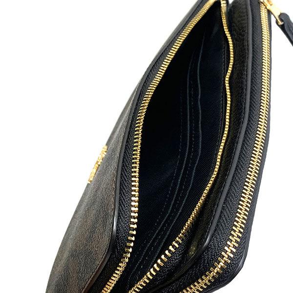COACH コーチ シグネチャー ダブルジップウォレット C5576 IMAA8 ダブル ジップ ウォレット シグネチャー キャンバス 長財布