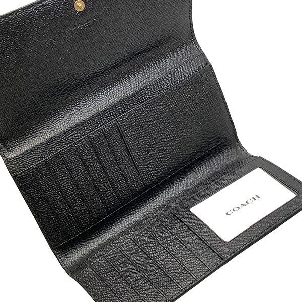 COACH（コーチ） 国内発送 財布 レディース 長財布 クロスグレイン